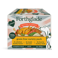 British Classics Chicken, Lamb & Turkey Dog Food Variety Pack