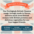 British Classics - Chicken Casserole, Lamb Shepherd's Pie & Beef Sunday Lunch - Variety Pack