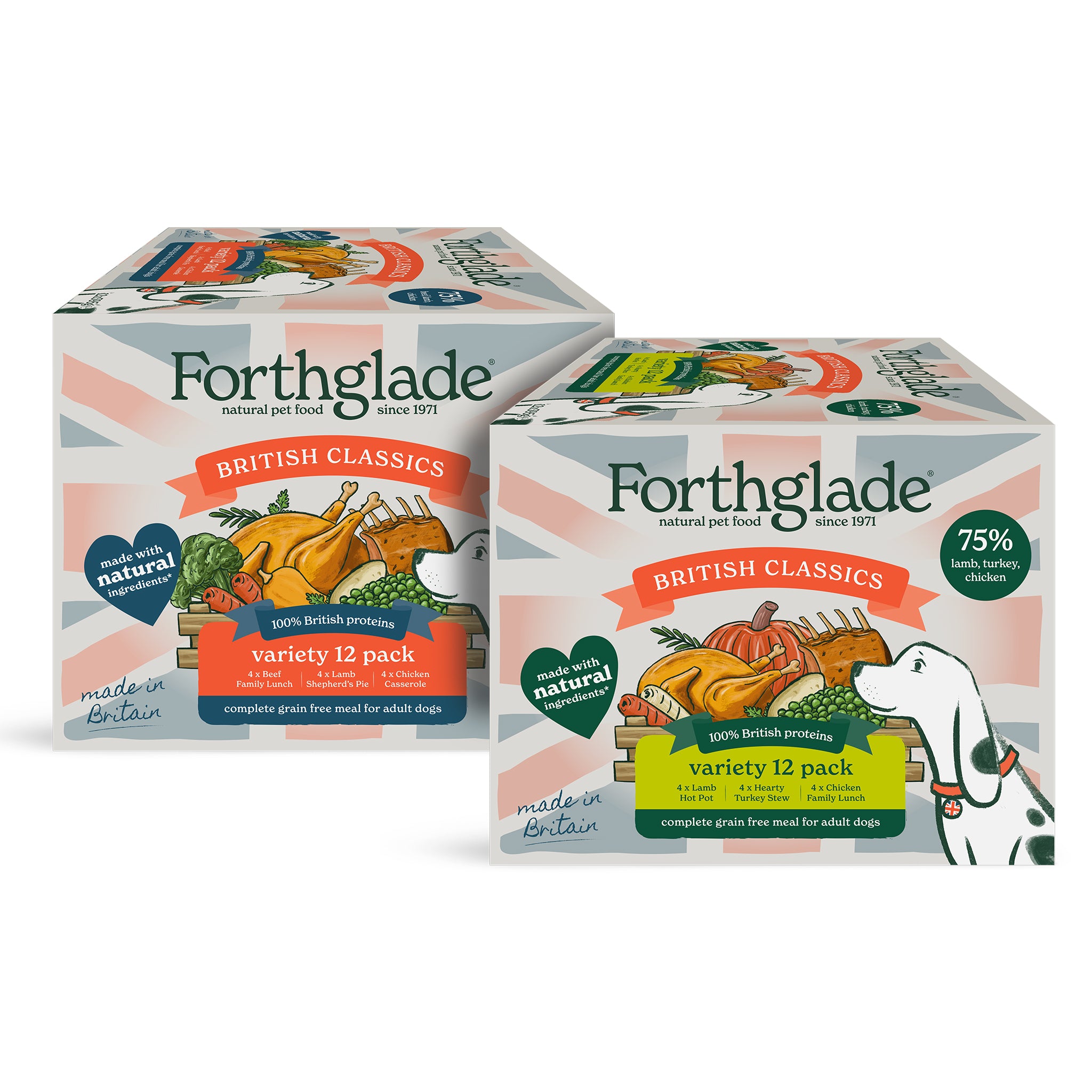 British Classics Wet Dog Food Variety Multipack