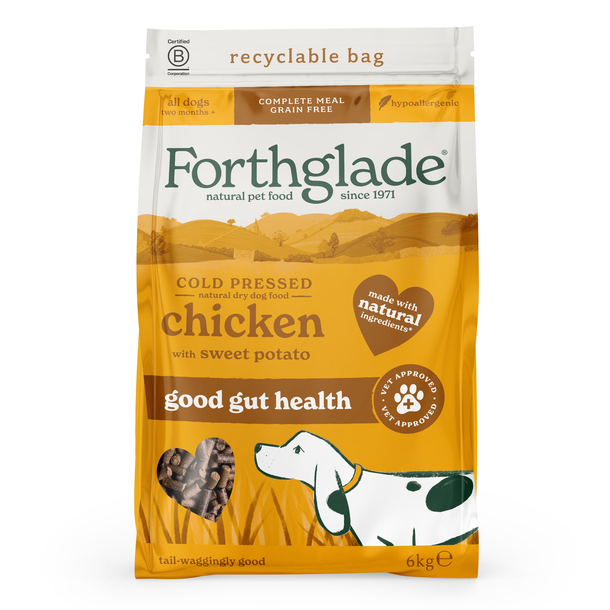 Cold Pressed Chicken Dry Dog Food