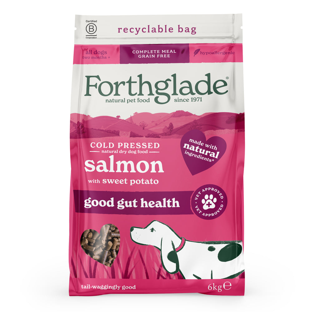 Cold Pressed Salmon Dry Dog Food