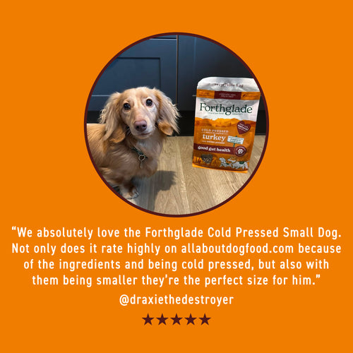 Small Breed Cold Pressed Turkey Dry Dog Food
