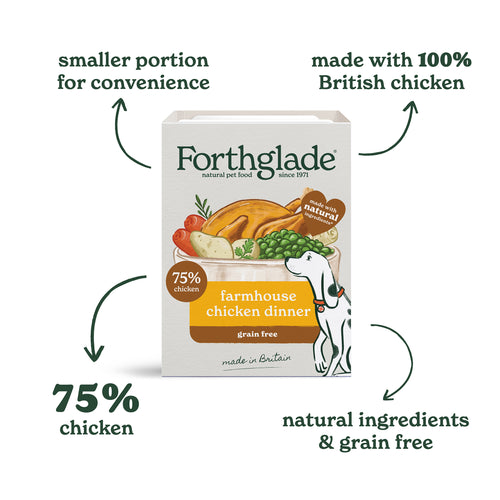 Small Portion Farmhouse Chicken Dinner