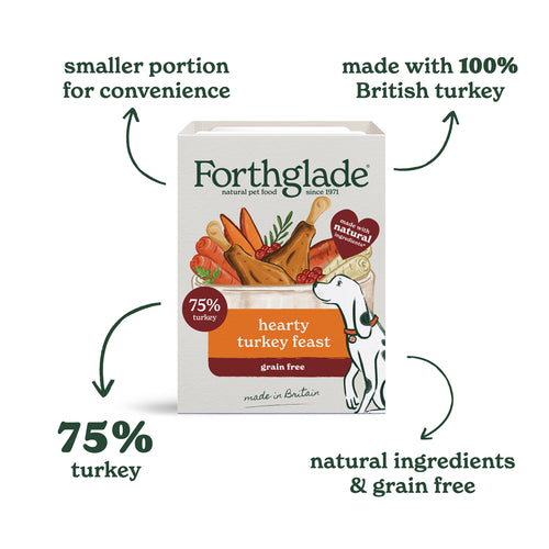 Small Portion Hearty Turkey Feast