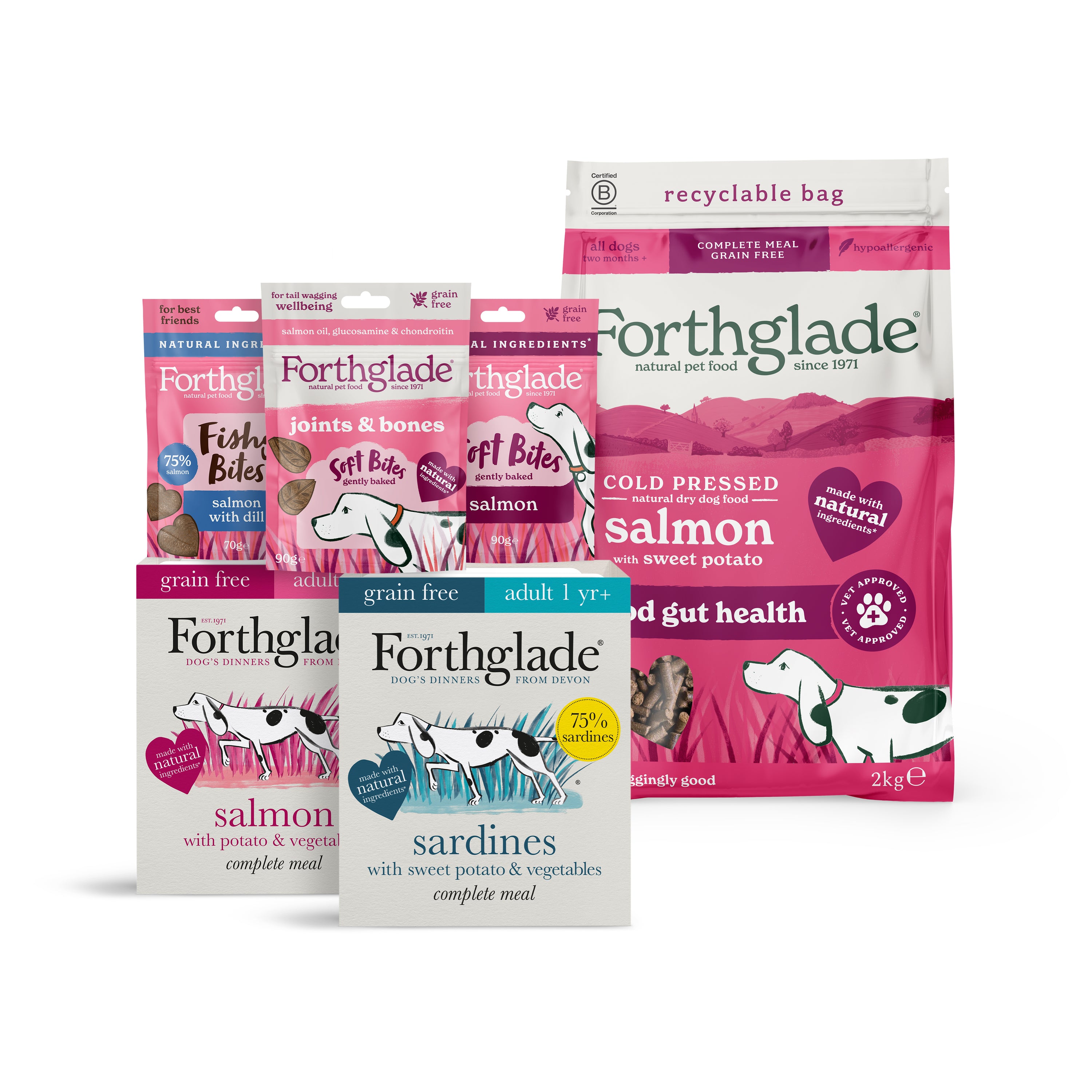 Forthglade Fish Dog Food Taster Pack