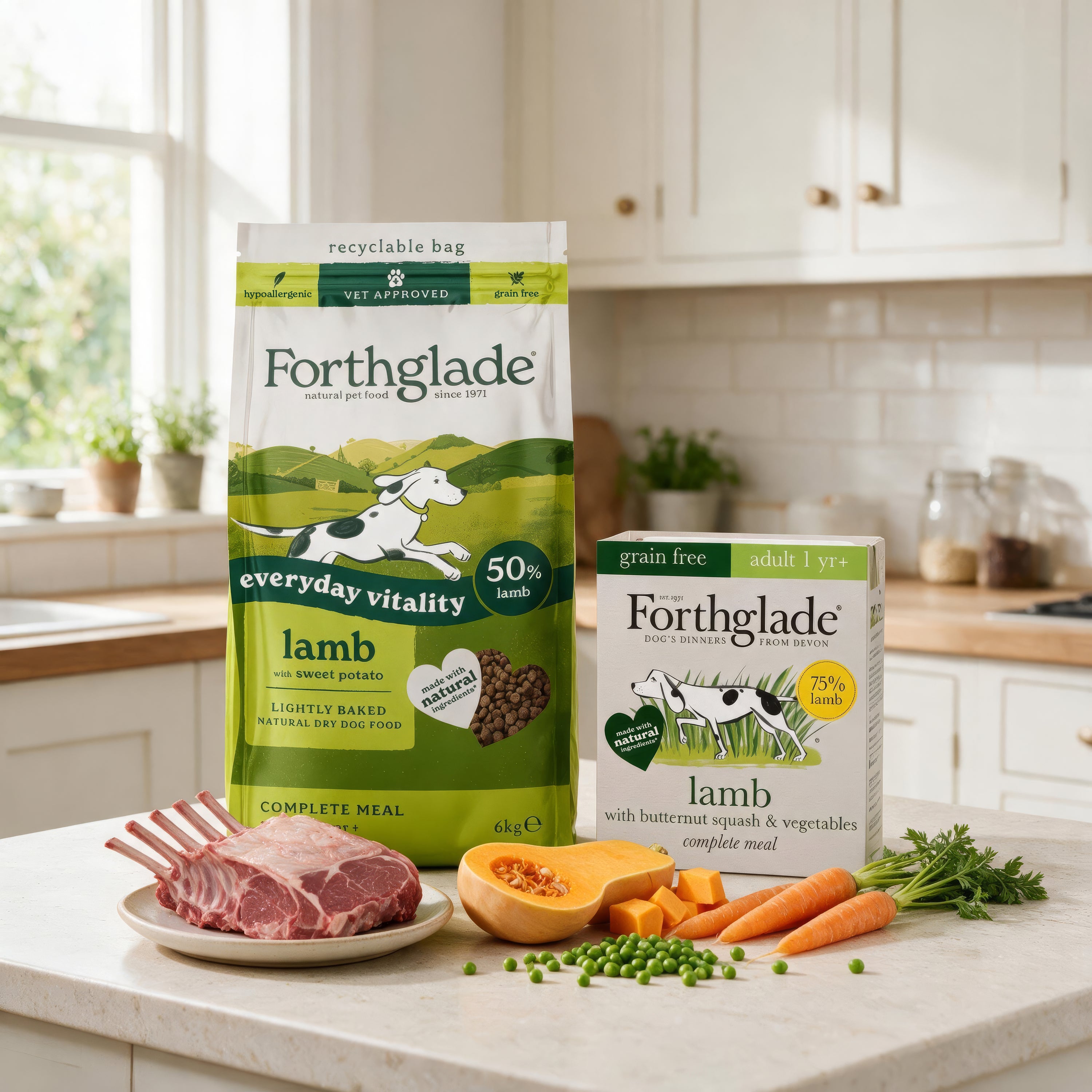 Grain Free Lamb Dog Food Mixed Bundle (1 x 6kg + 18 x 395g)