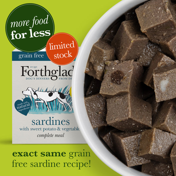 Sardines with Sweet Potato & Vegetables Wet Dog Food