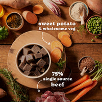 Beef & Sweet Potato Wet Dog Food