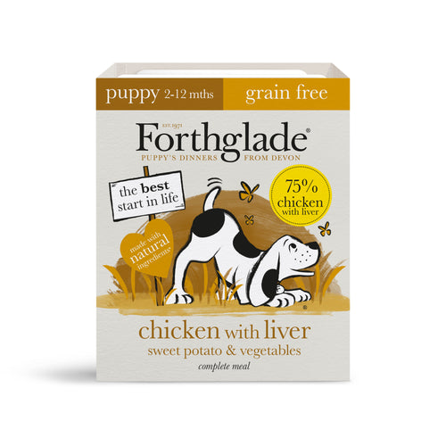 Puppy Chicken & Liver Wet Dog Food