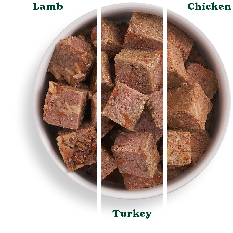 GF 12x395g BC VP ADT Lamb Turkey Chicken Split Bowls 790px