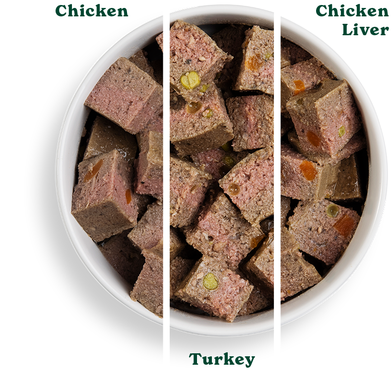 GF 12x395g VP ADT Chicken Turkey ChickenLiver Split Bowls 790px