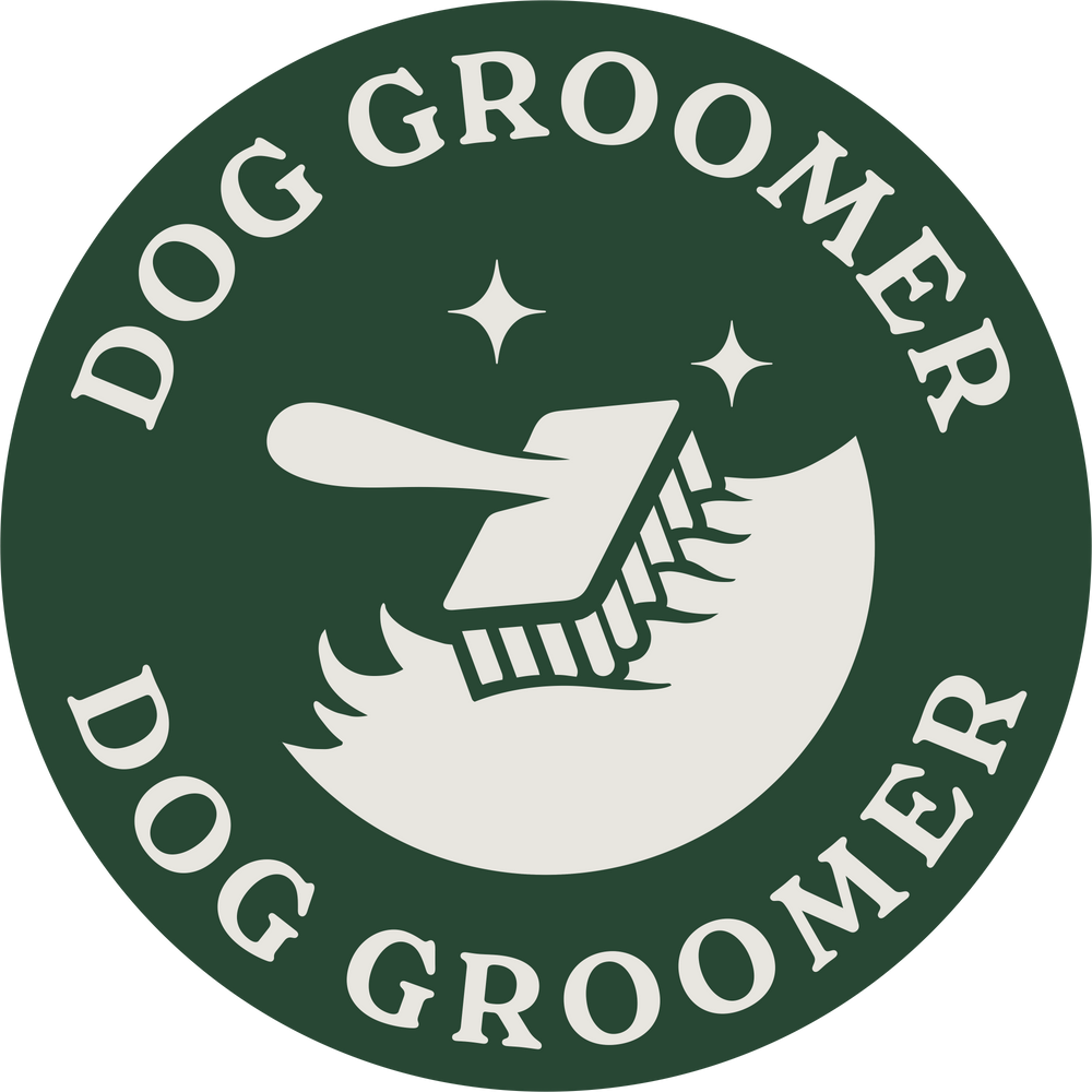 Icon Dog Groomer Text
