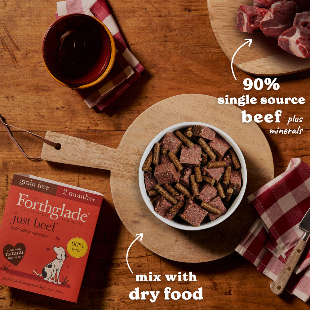 Just Beef Complementary Wet Dog Food