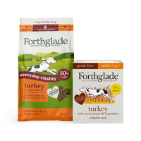Grain Free Turkey Dog Food Mixed Bundle (1 x 6kg + 18 x 395g)