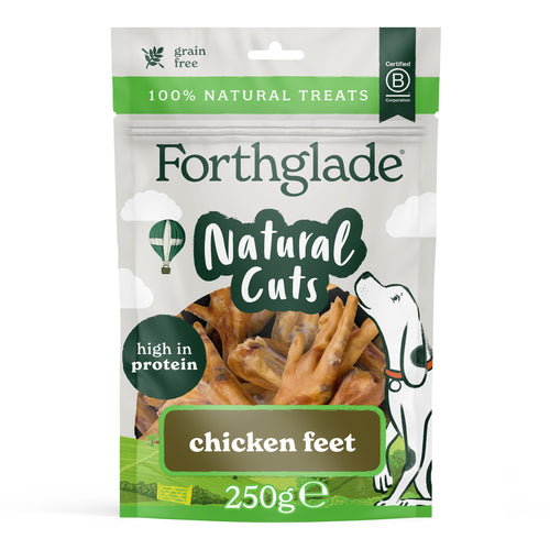 Natural Cuts Air Dried Chicken Feet - Meaty Dog Treats