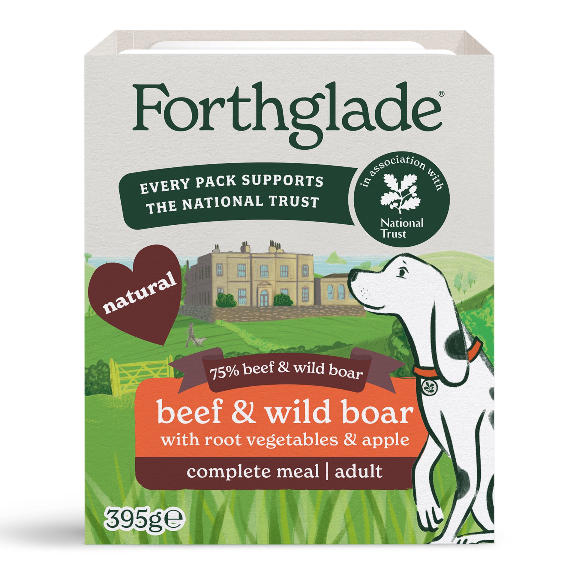 National Trust Beef & Wild Boar Gourmet Wet Dog Food