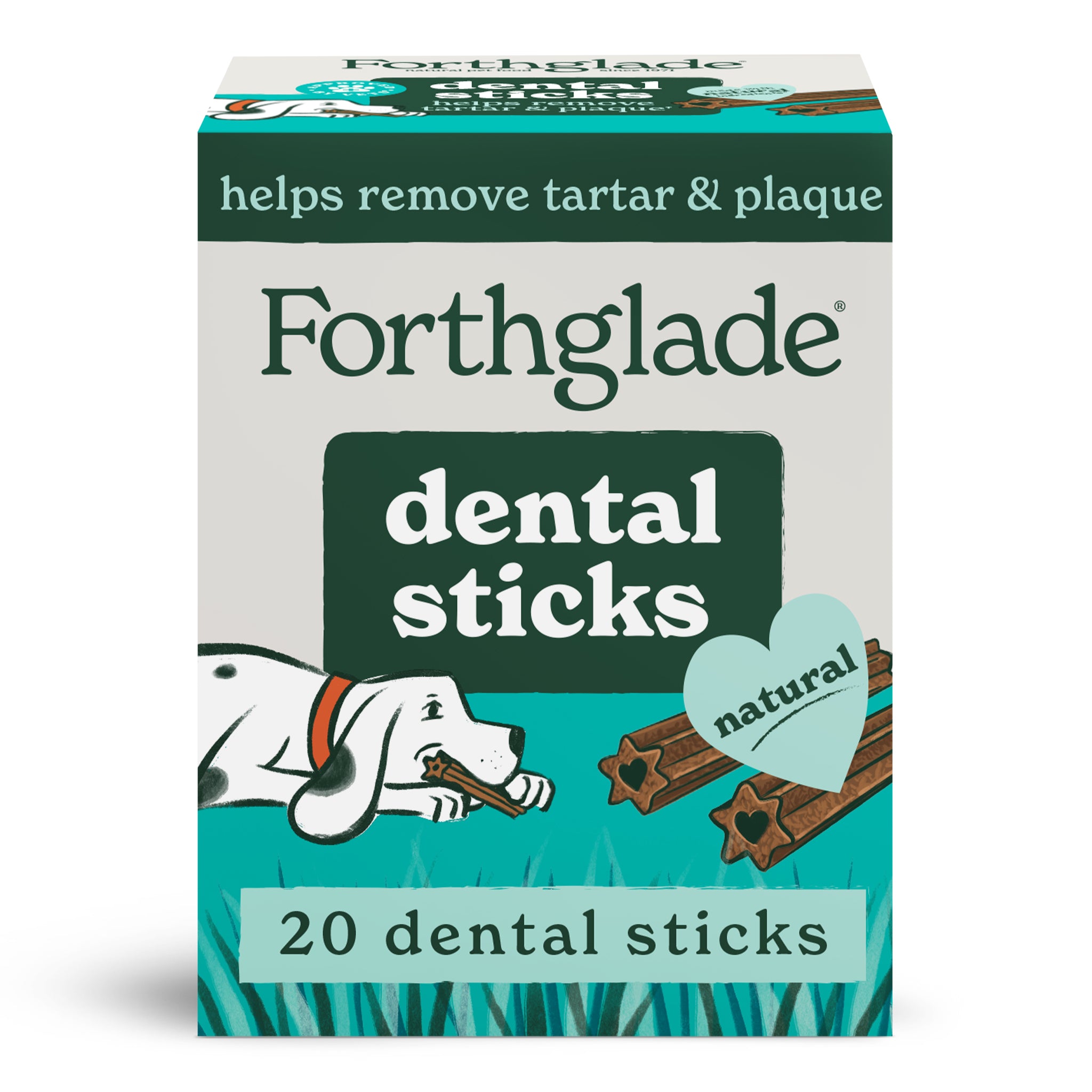 Dental Sticks Plant Based Dog Dental Chews Forthglade