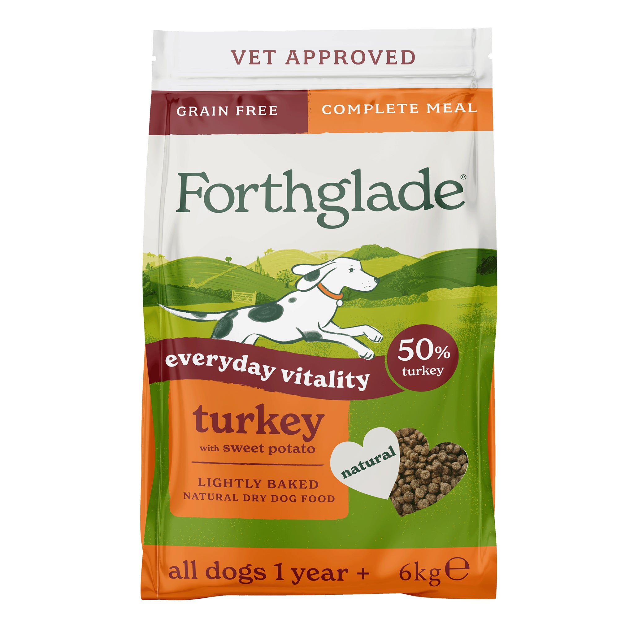 Lightly Baked Turkey Dry Dog Food