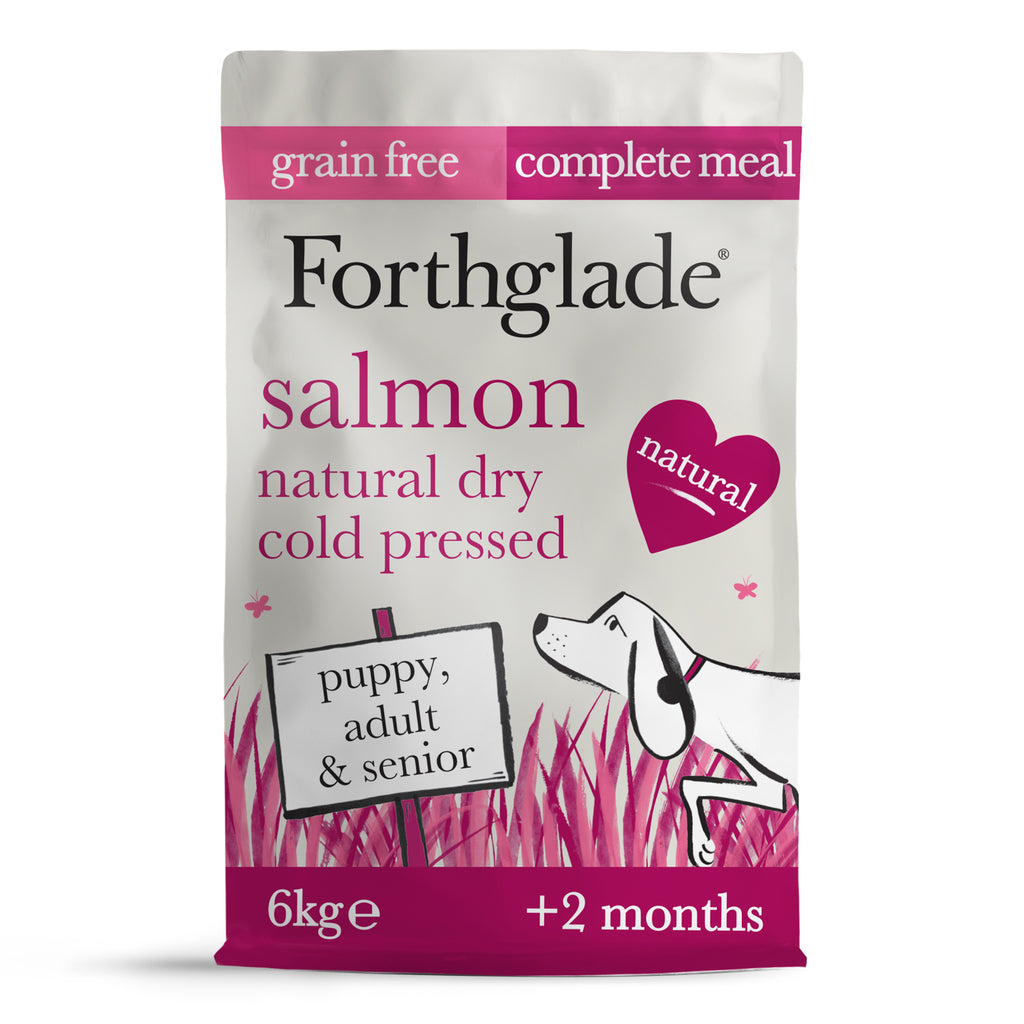 Cold Pressed Salmon Natural Dry Dog Food Forthglade