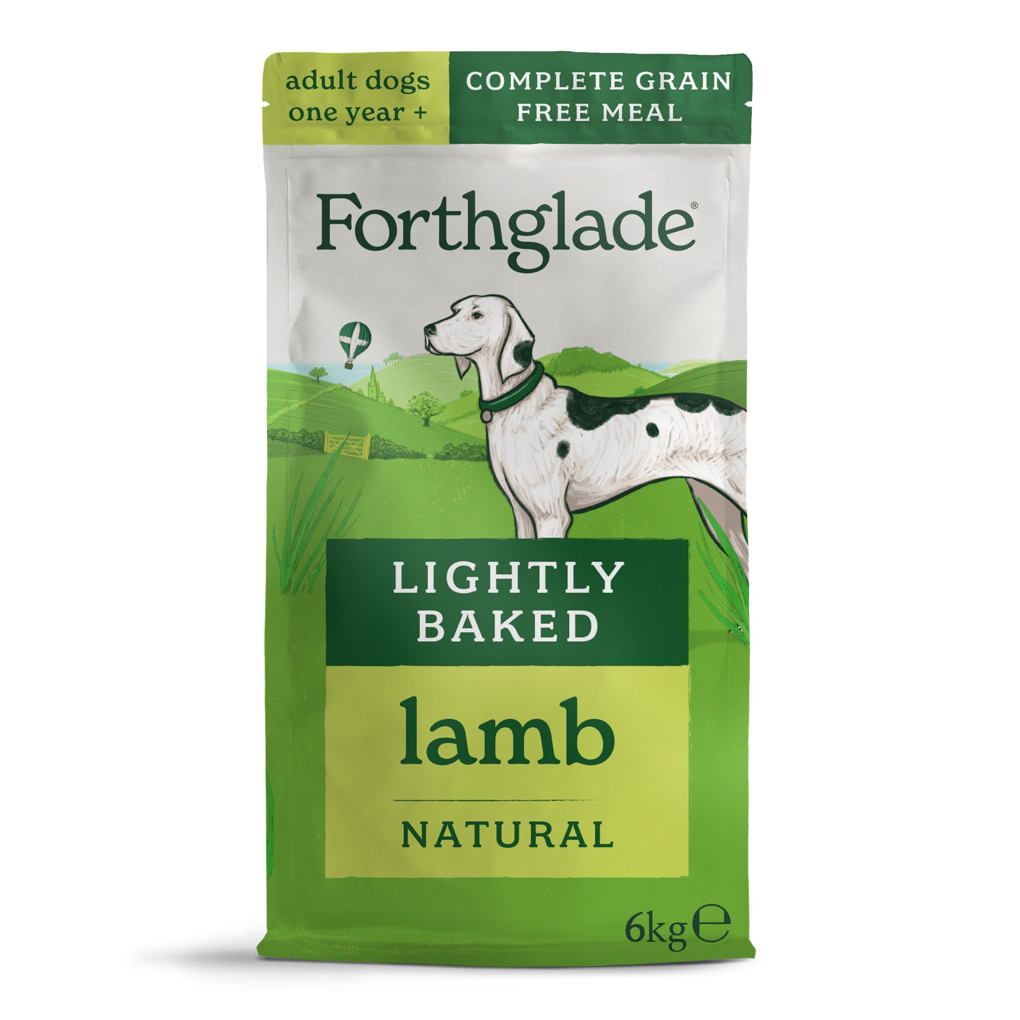 Lamb Lightly Baked Natural Dry Dog Food Forthglade