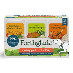 Small Portion Variety Pack – Chicken, Turkey & Lamb Wet Meals