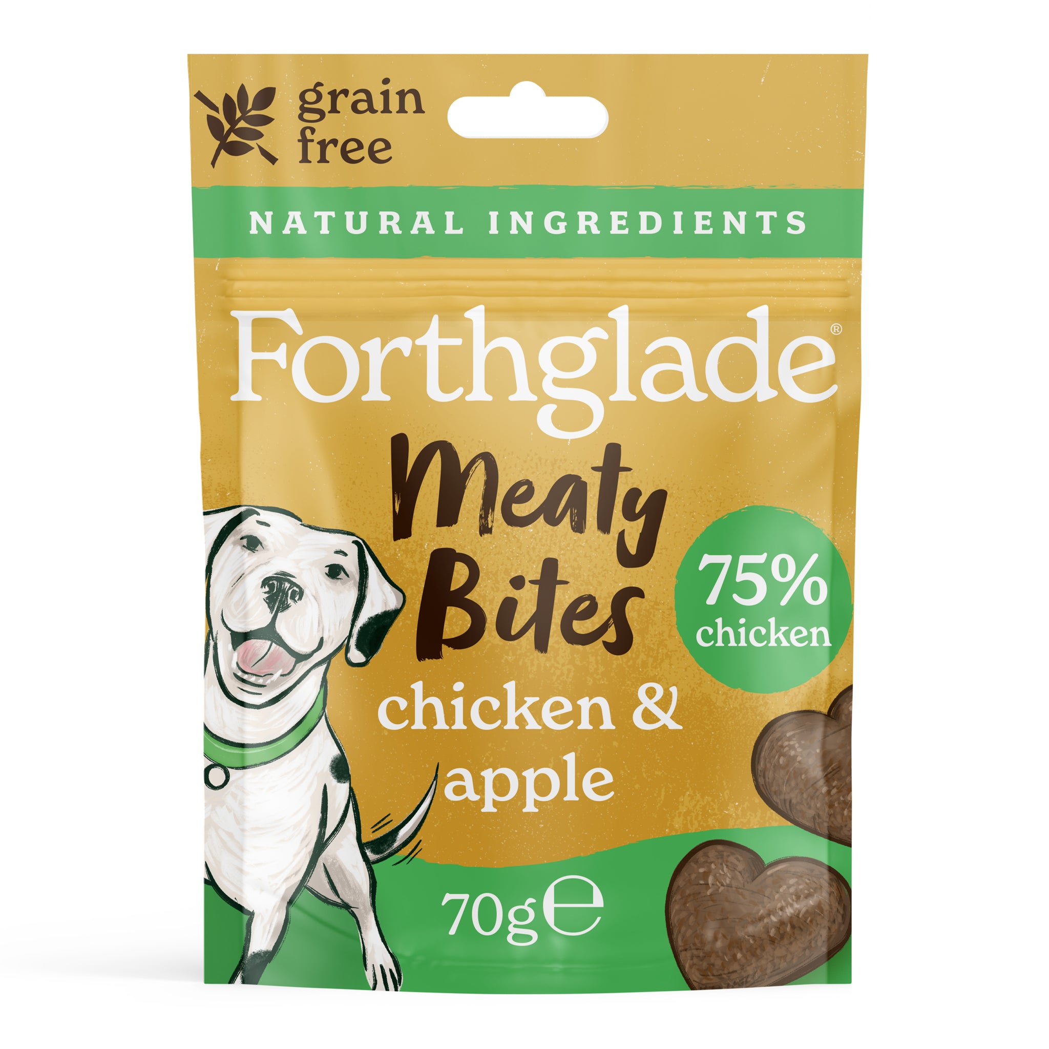 Apple chicken dog clearance treats