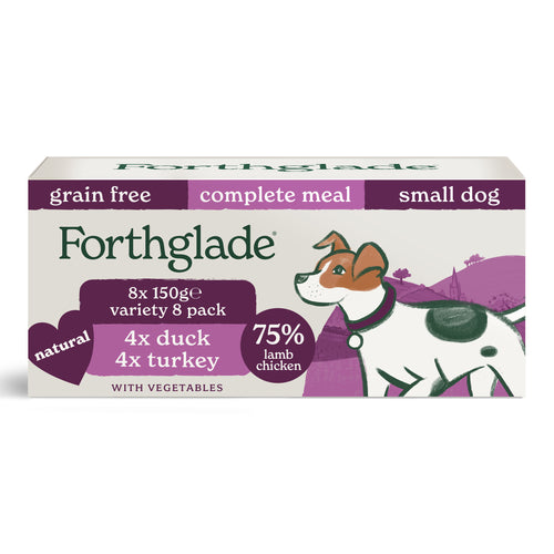 Small Breed Turkey & Duck Wet Dog Food Variety Pack