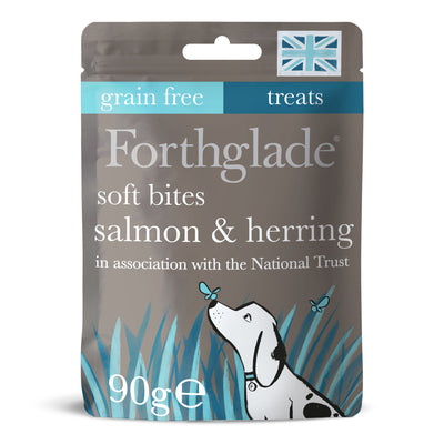 National Trust Soft Bite Treats with Salmon and Herring (1 x 90g)