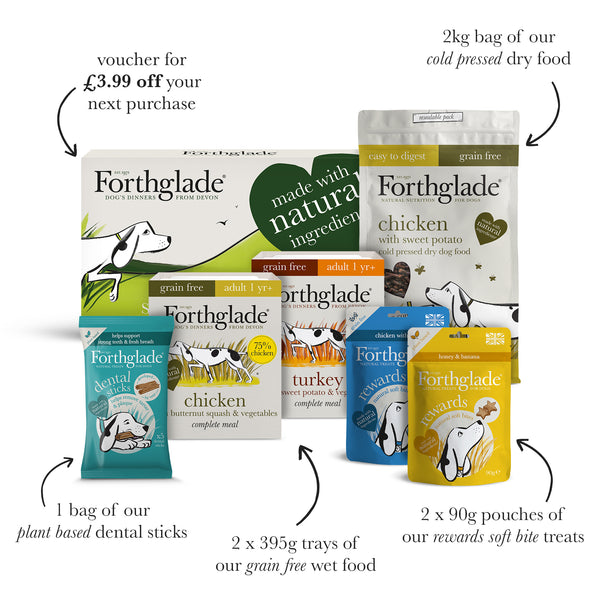 Forthglade Taster Pack Try Our Natural Dog Food Forthglade