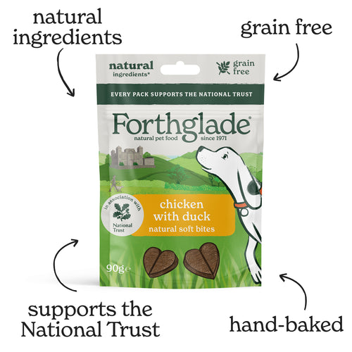 National Trust Chicken & Duck Dog Treats (1 x 90g)