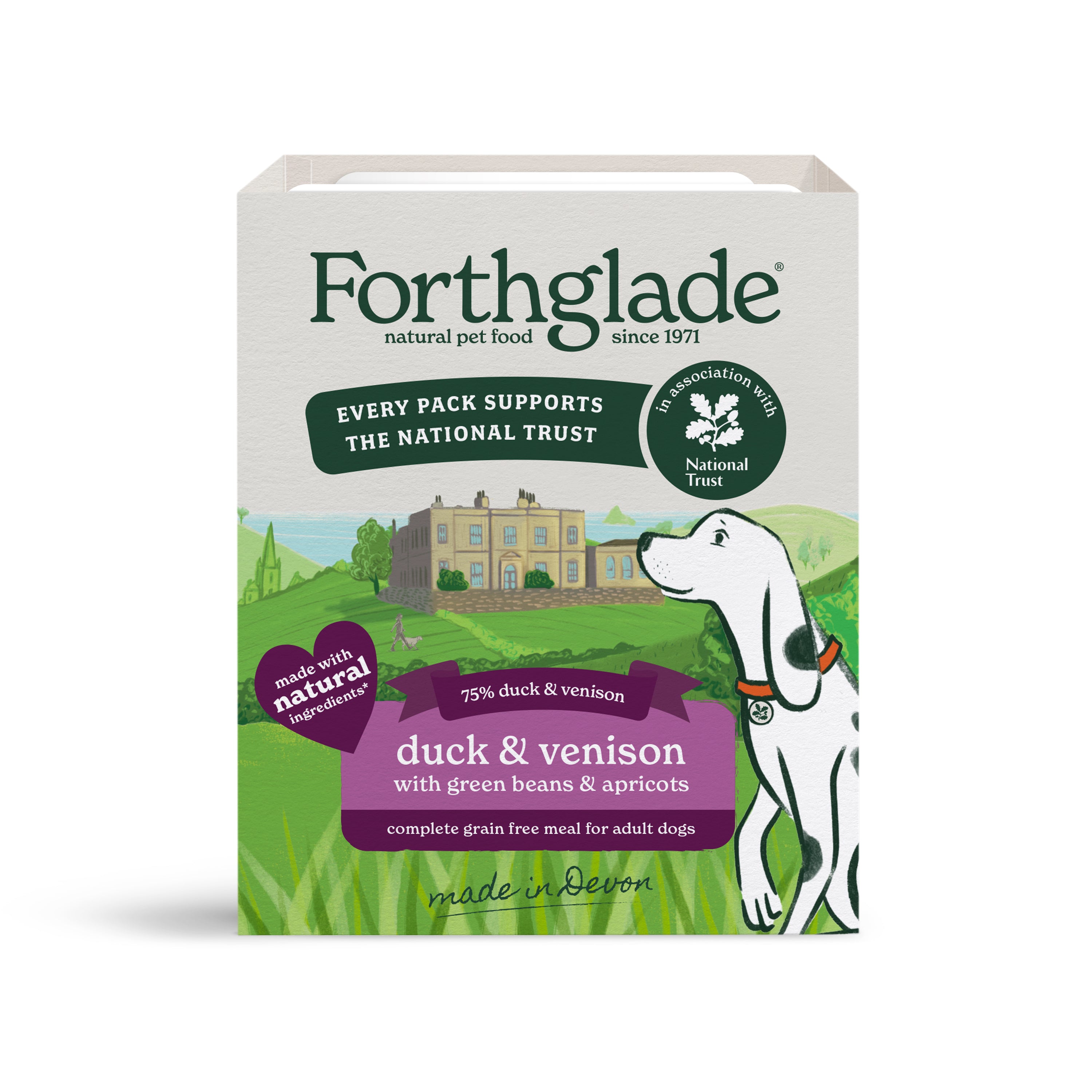 National Trust Duck & Venison Gourmet Wet Dog Food