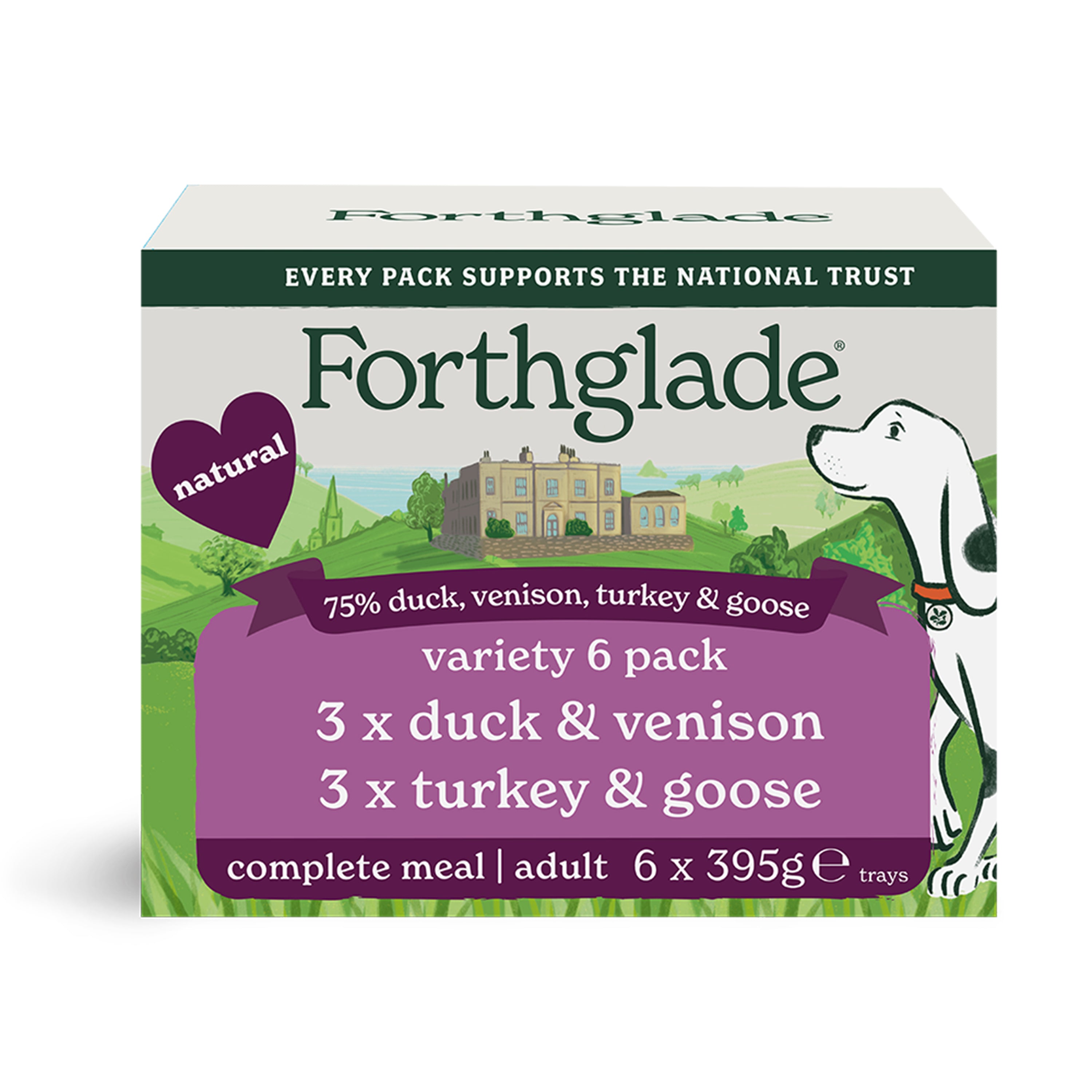 National Trust Gourmet Wet Dog Food Variety Pack