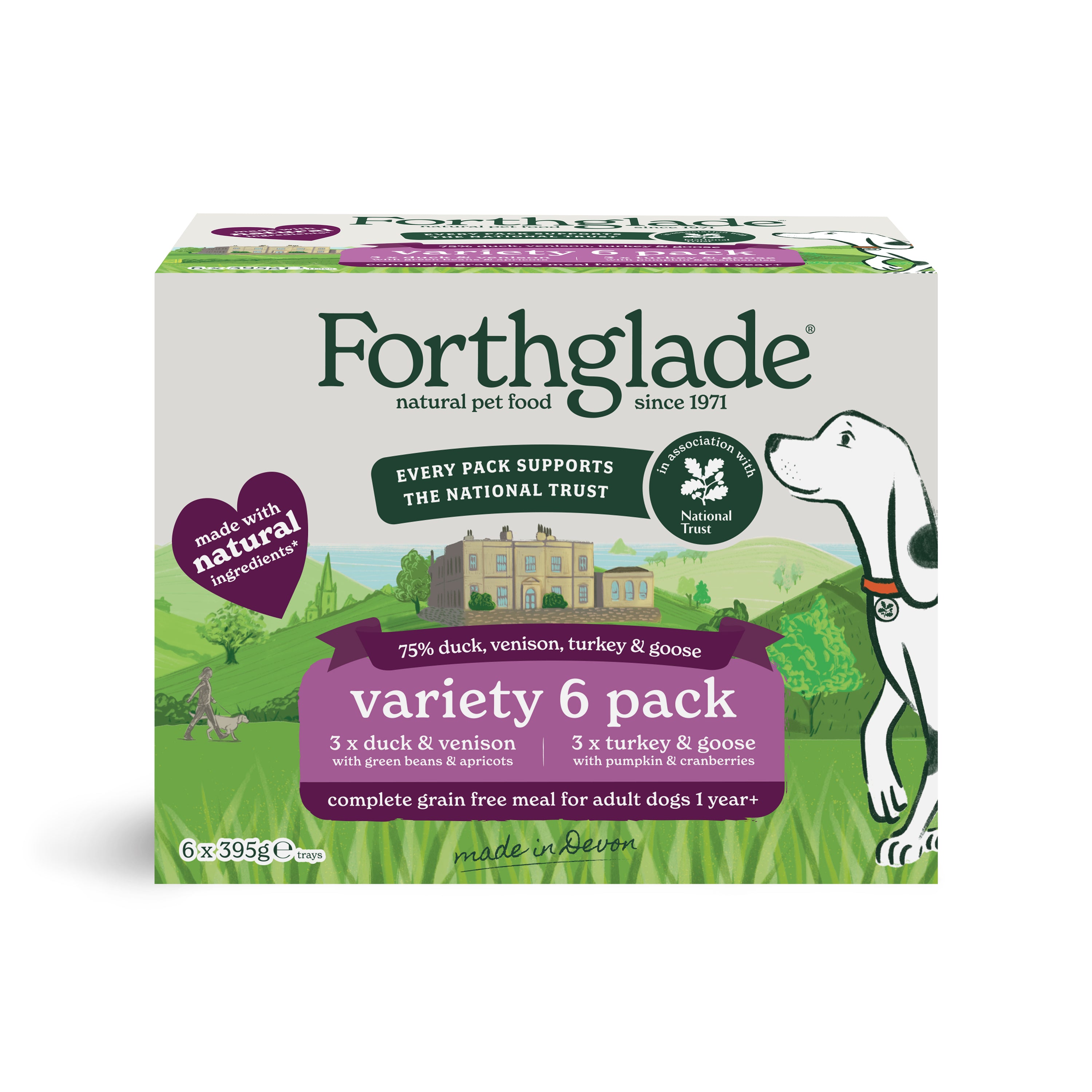National Trust Gourmet Wet Dog Food Variety Pack