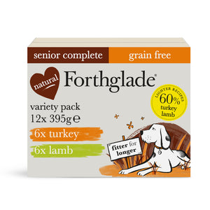 Senior Turkey & Lamb Wet Dog Food Variety Pack