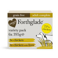 Chicken & Liver Wet Dog Food Variety Pack