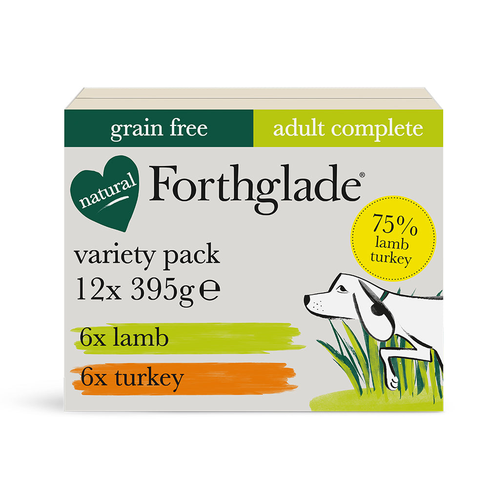 Lamb & Turkey Wet Dog Food Variety Pack