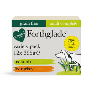 Lamb & Turkey Wet Dog Food Variety Pack