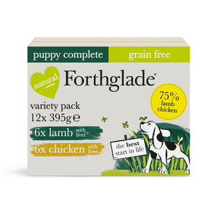 Puppy Chicken & Lamb Wet Dog Food Variety Pack