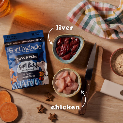 Rewards Chicken & Liver Dog Training Treats