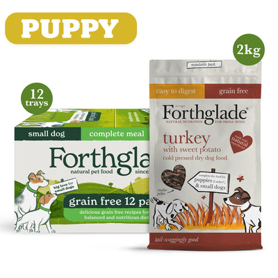 Small Dog Puppy Wet & Dry Food - Intro Bundle