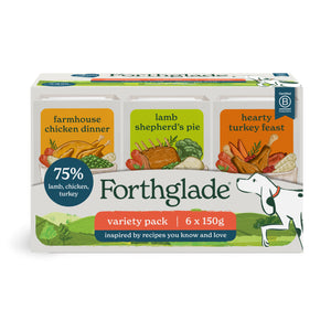 Small Portion Variety Pack – Chicken, Turkey & Lamb Wet Meals