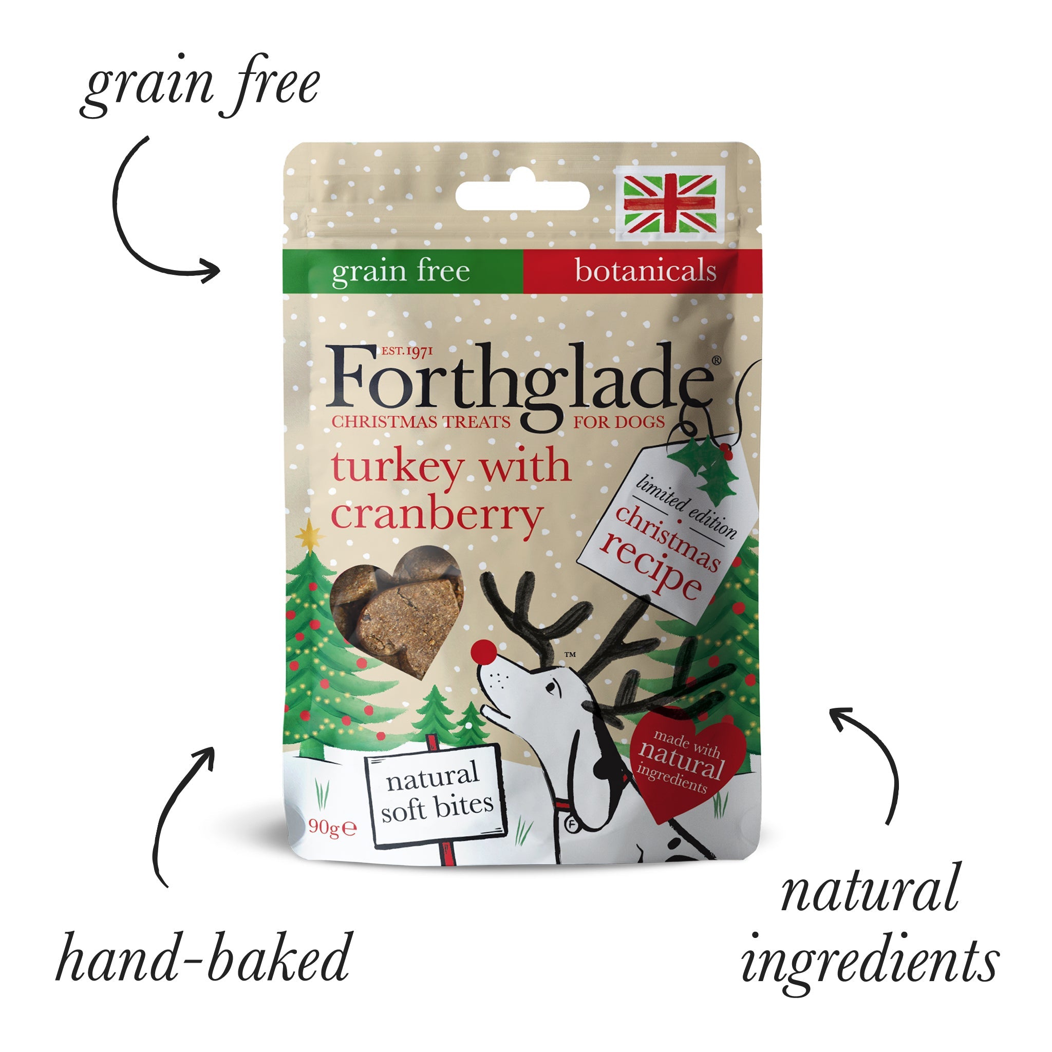 Grain free clearance christmas dog treats