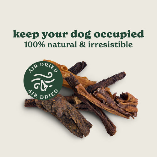 Natural Cuts Air Dried Beef Tripe - Meaty Dog Treats