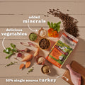 Lightly Baked Turkey Dry Dog Food