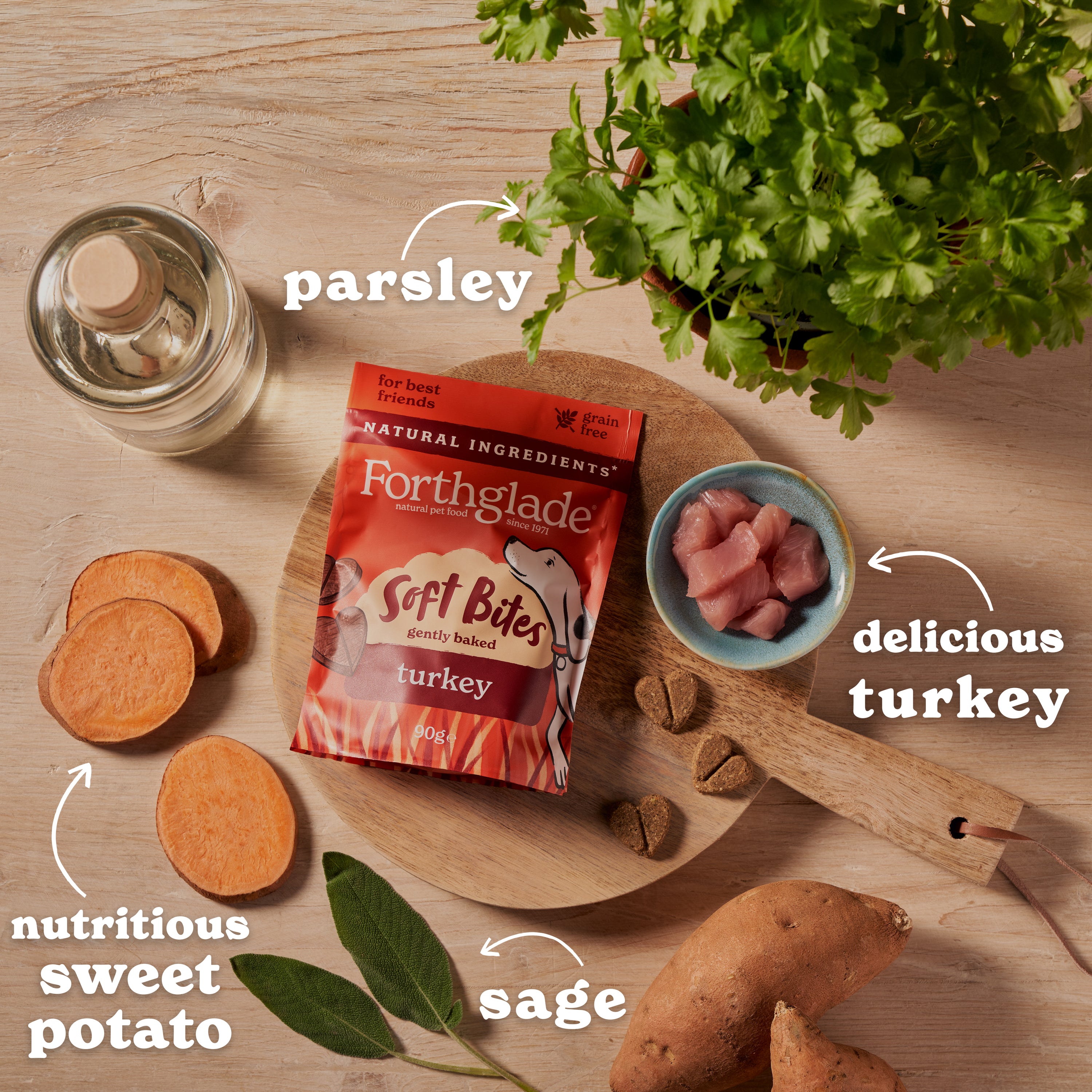 Soft Bites Turkey Dog Treats