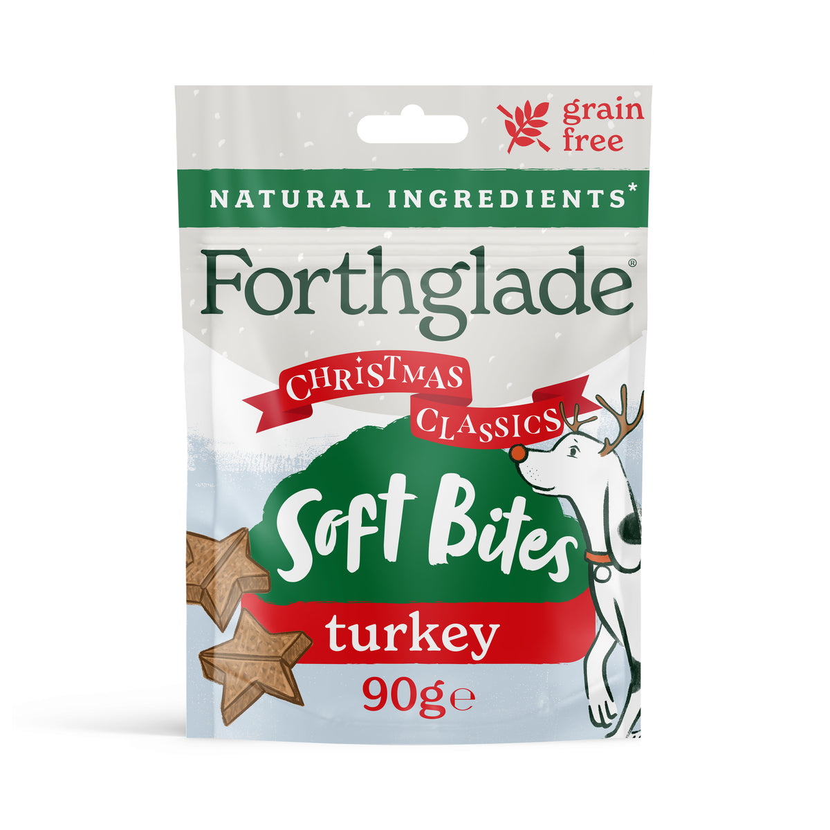 Christmas Classics Dog Treats with Turkey & Cranberry