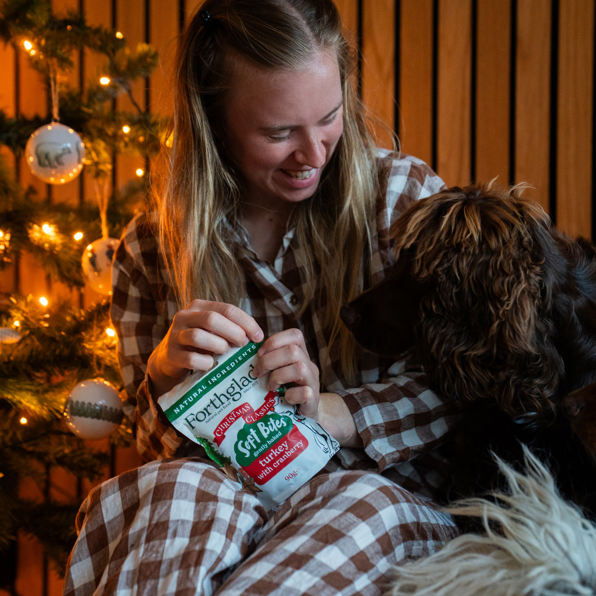 Christmas Classics Dog Treats with Turkey & Cranberry