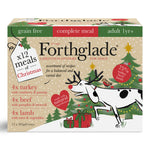 12 Meals of Christmas Turkey, Spring Lamb & Beef Wet Food Variety Pack