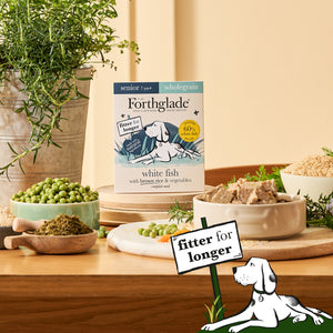 Senior White Fish & Brown Rice Wet Dog Food