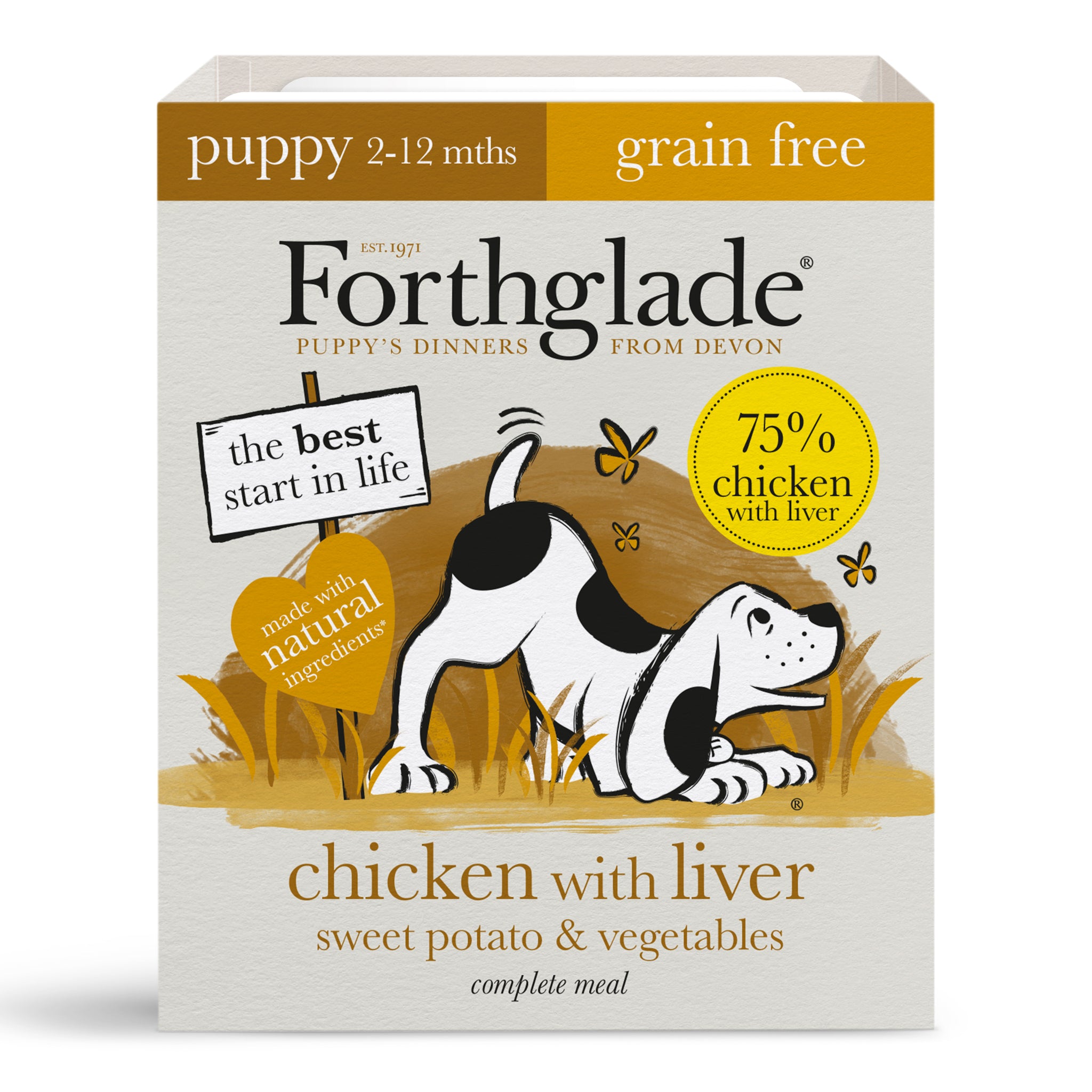 Puppy Chicken & Liver Wet Dog Food